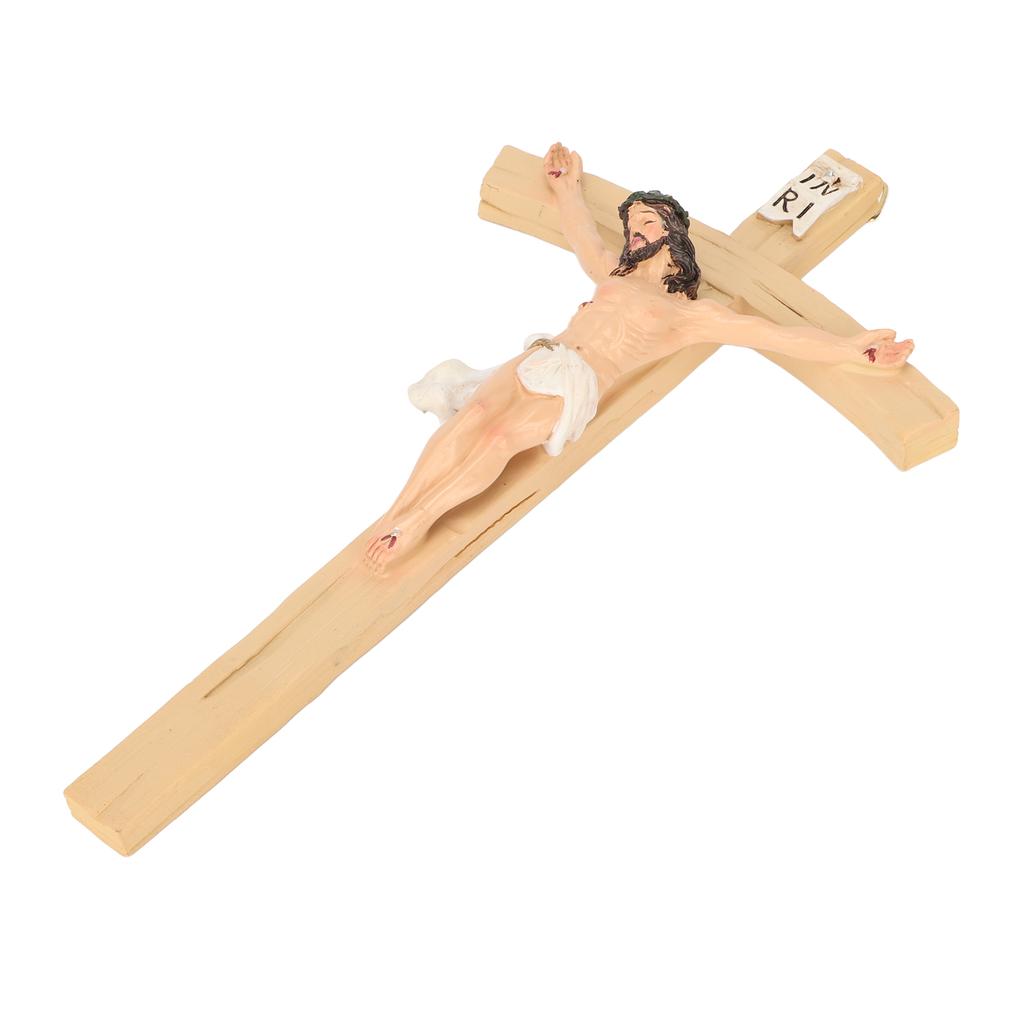 Jesus Christ Crucifix Handcrafted Exquisite Details Crucifix Wall Cross for Home Decoration Gift Collection