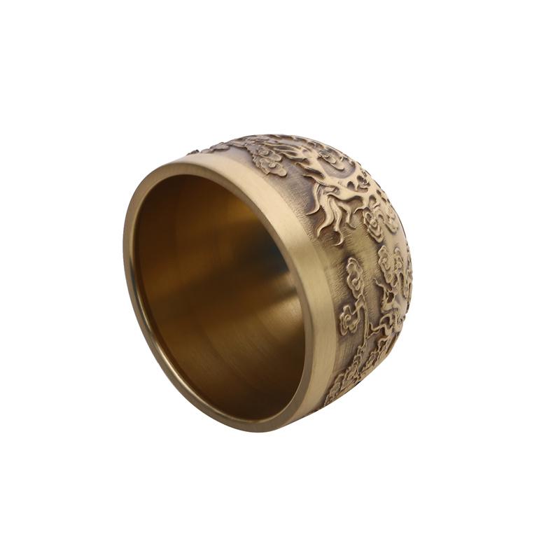 Латунная банка, приглашение для богатства, настольный маленький орнамент, украшение для исследования, подарок, аксессуары для дома