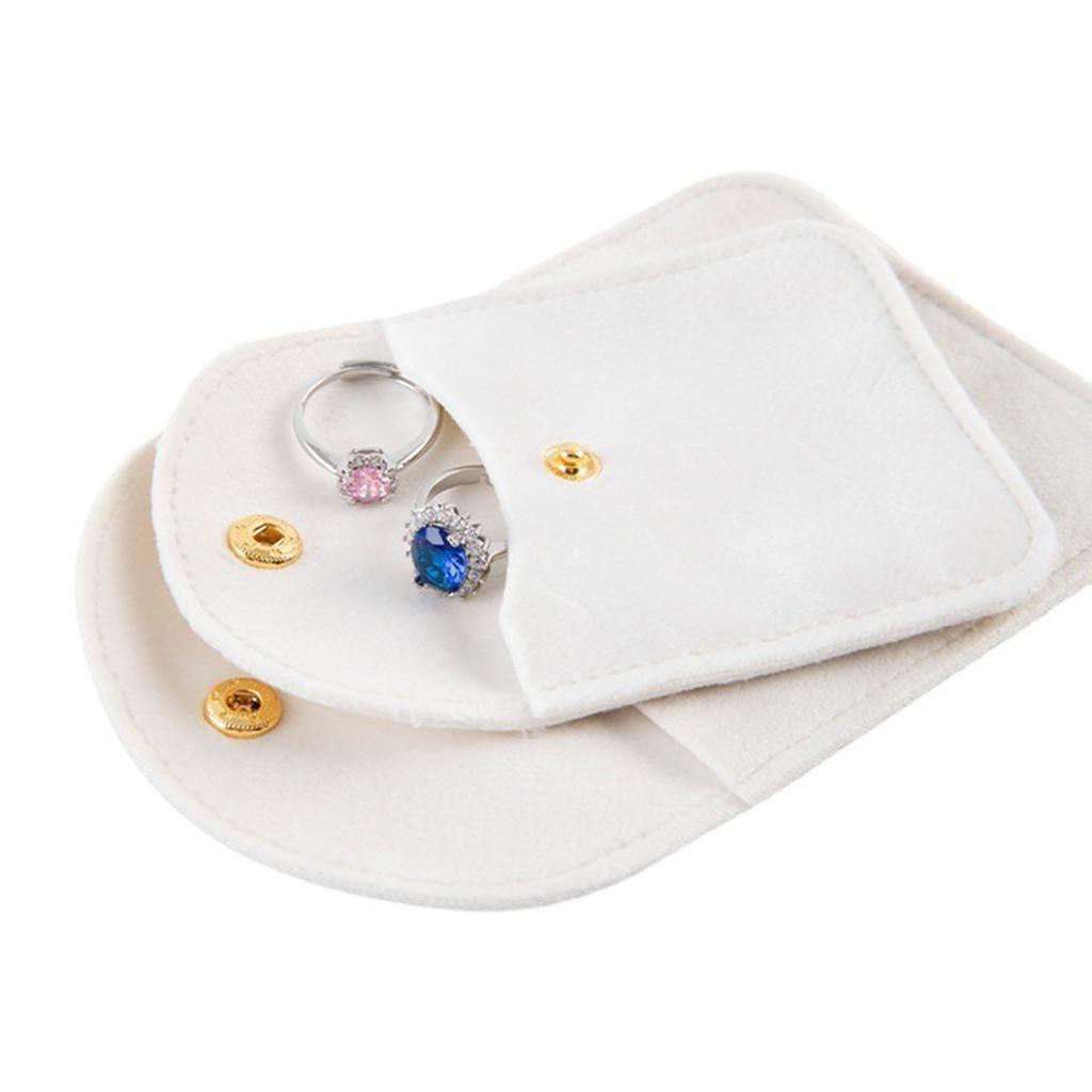 Elegant Flannel Bag for Jewelry Storage Perfect Gift Packaging Bags for Rings Bangles Bracelets Necklaces and Earrings