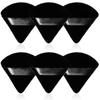 6 Pcs Velvet Triangle Powder Puff Make Up Sponges for Face Eyes Contouring Shadow Seal Cosmetic Foundation Makeup Tool