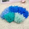 1M Multicolor Turkey Feather Trim Fringe Fluffy Stripped Plumas Ribbon 10-15cm Wedding Dress Clothes Crafts Sewing Decoration