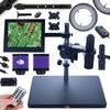 Rosfix Mikroskop Cyfrowy Earth Pro MCEP-0.5X – Powiększenie 7x-45x | Wyświetlacz 8 Cali | Uchwyt I Oświetlacz 56xLED W Zestawie