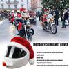 Christmas Creative Plush Helmet Cover For Men Long-Lasting Helmet Protector Eye-Catching Comfortable