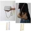 Stylish Alloy Bag Chain Replacement Accessory Fashion Shoulder Strap with Metal Buckles For DIY Handbag Underarm Bags
