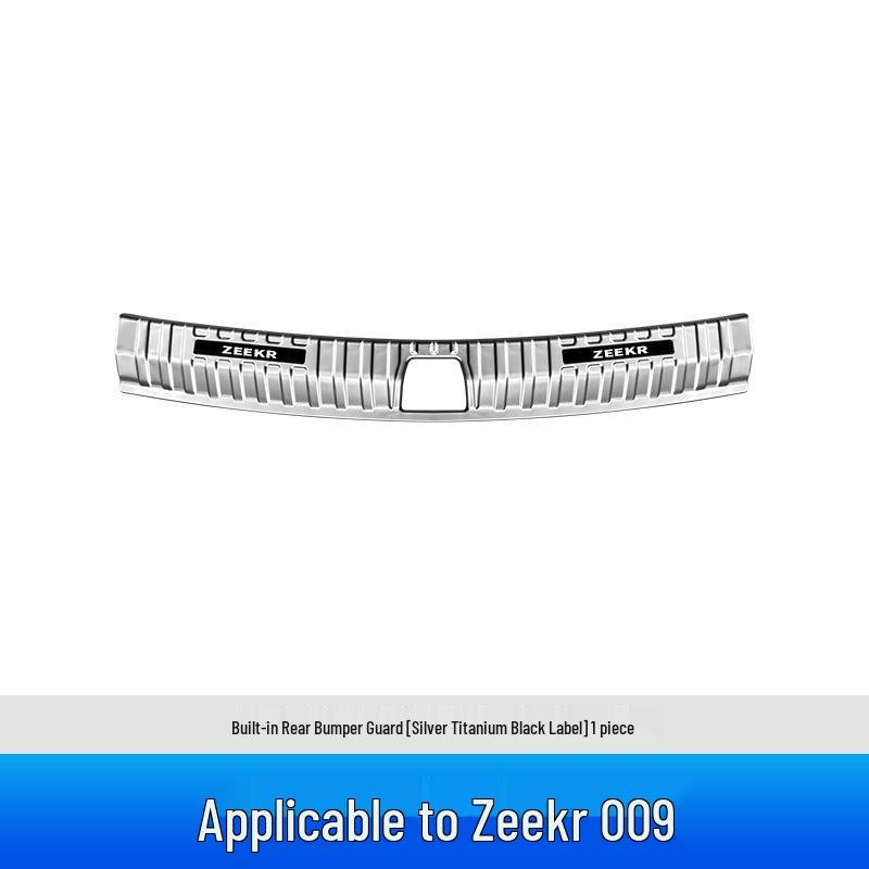 Декоративные накладки на пороги и защитная накладка на багажник Zeekr 009