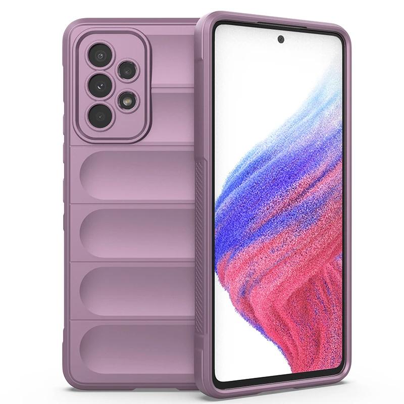 Для Samsung Galaxy A53 5G Задняя крышка Чехол для телефона Жидкий силикон Противоударный Бронированный Фунда Коке Чехлы