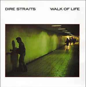 7-дюймовая пластинка DIRE STRAITS  Walk Of Life   DSTR12 Vertigo 1985 Великобритания Рок Б/У