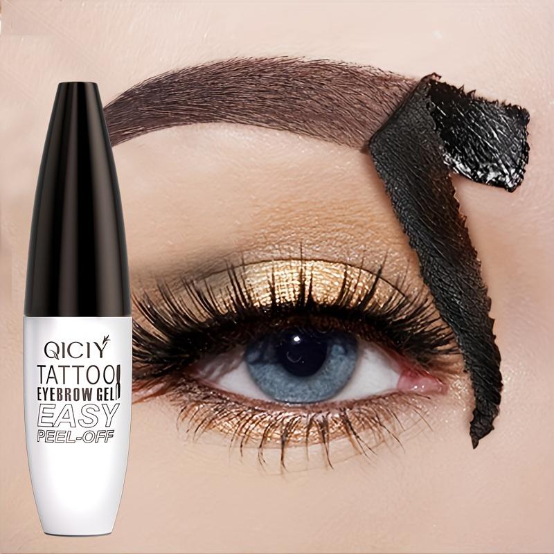 Серо-коричневый легко отшелушивающий гель для бровей, стойкая татуировка, крем для бровей, водостойкий, для улучшения бровей