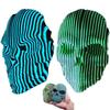 3D Printed Luminous , 3D Printing Glow Skulls Toy, Glowing Molds, Puzzle For Adults Anxiety Relaxing, Cool Novelty Desktop Decorations