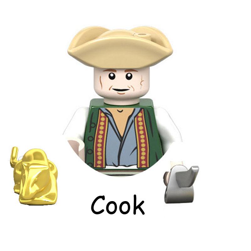 Карибы Пиратов Призрачные Зомби Акулы Джек Воробей Капитан Фигурка Блоки Конструктор Кирпичики Строительные Игрушки Для Детей