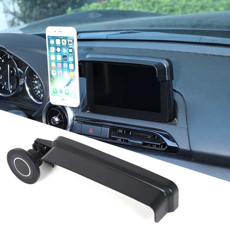 Car Central Control Mobile Phone Bracket GPS Navigation Bracket Seat For Mazda MX-5 MX5 2016-2025 Car Interior Accessories