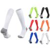 Длинные футбольные носки с поддержкой щитков, мужские футбольные носки до колена, цельные, тренировочные носки