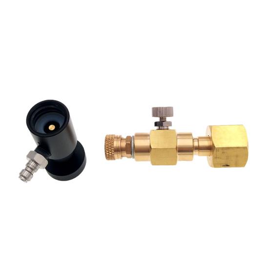 CGA320/W21.8 Производитель газировки CO2 Карбонатор Цилиндр Резервуар для заправки Адаптер Заправочный комплект Распродажа Товары