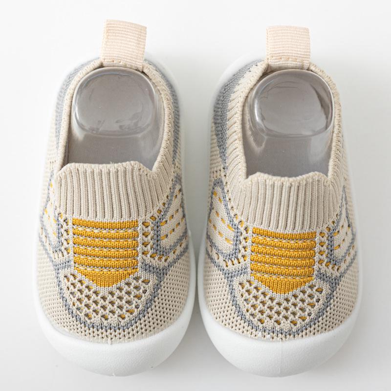 Soft Sole Non-Slip Breathable Sock Shoes for Baby Toddlers - Slip-On Design for Boys & Girls, Perfect for Spring & Summer