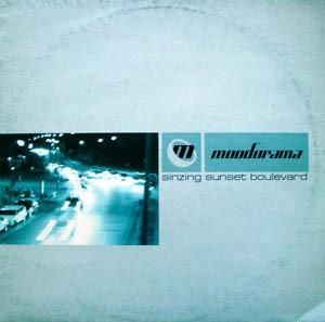 12-дюймовая пластинка MOODORAMA Sinzing Sunset Boulevard SD040 Stereo Deluxe 1999 Германия Танцевальная Электроника Б/у