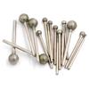 5Pcs Carve Precision Diamond Grinding Head 2.35mm Shank 0.5mm-8mm Electric Grinder Parts Round Carving Tool