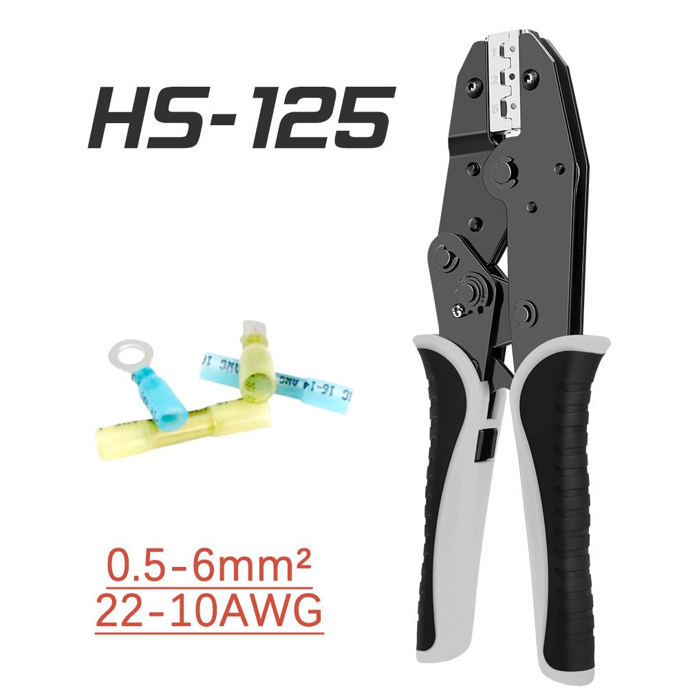 Обжимной инструмент HS Плоскогубцы Набор обжимных губок HS-03B/10N/10WF/35WF/2546B/03J/125 используется для обжима наконечников