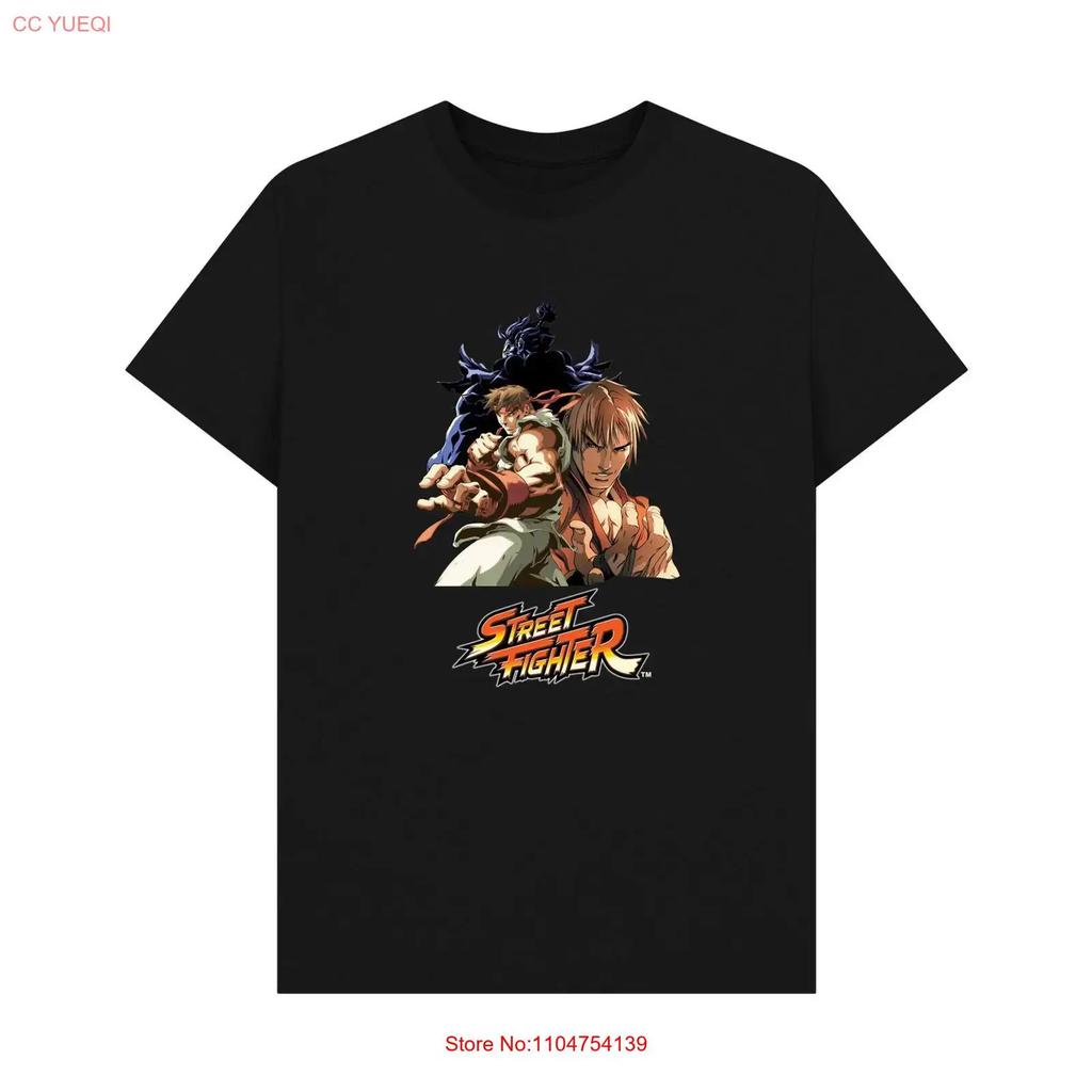 PREMIUM OFFICIAL Streetfighter Group Pose Black T Shirt vintage Washed Soft Breathable Top For Everyday Wear Slightly Stretched
