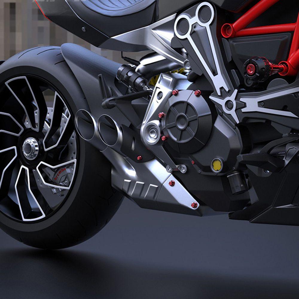 30PCS/Set Plating Motorcycle Head Screw Cover Motorcycle Screw Cap  Modification Accessories