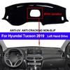 Car Dash Mat DashMat Dashboard Cover Carpet 2 Layers For Hyundai Tucson 2019