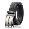 Ремень для гольфа для подлинного типа скользящего замка, бесступенчатый, не для бизнеса [GONZ] [Addictive fit] мужской, кожаный, ремень, регулировка, отверстия, мужской ремень, (черный)