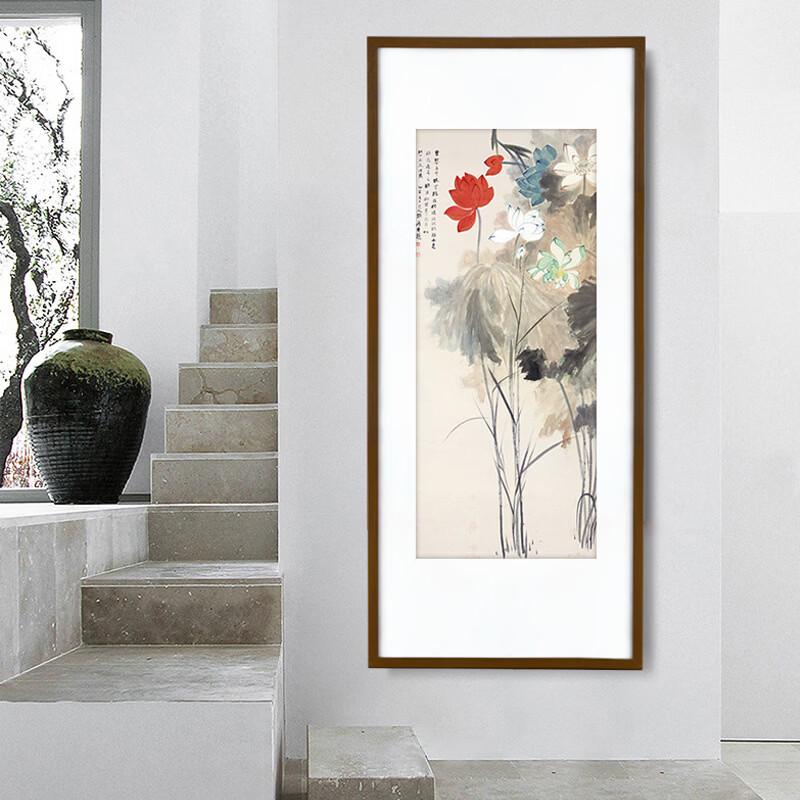 Новая деревянная фоторамка в китайском стиле для картин размером 30x50 см