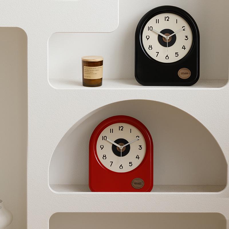 Wozoom Элегантные настольные часы для гостиной, прихожей или ТВ-тумбы - Стильное настольное украшение.
