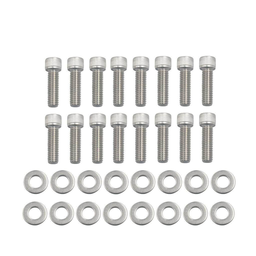 BBC INTAKE MANIFOLD BOLTS STAINLESS STEEL KIT Replacement for CHEVY GM 396 402 427 454 BIG BLOCK