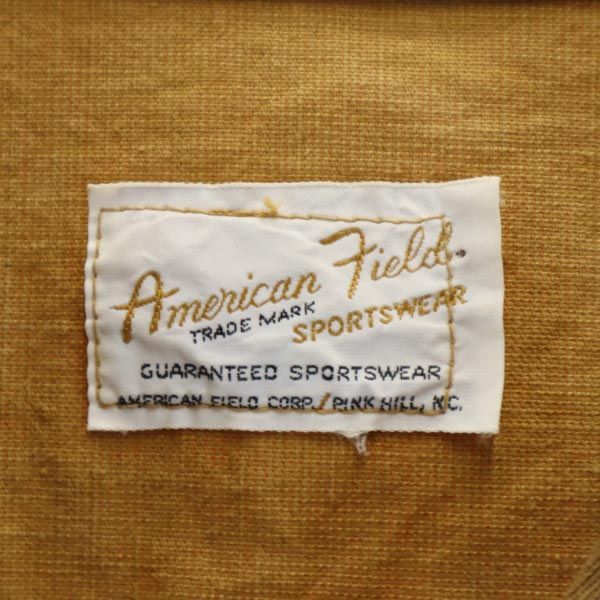 American Field 70-е Винтажный Охотничий Жилет Бежевый Мужской Б/У