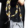 Handmade Weaving Cell Phone Strap Braided Flower Bag Chain Crossbody Bag Strap  Bag Accessories