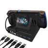6-в-1 док-станция для Steam Deck с HDMI 2.0 4K@60Hz Gigabit-Ethernet 3 портами USB 3.0