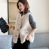 Lamb Plush European Station Autumn and Winter New European Goods Wear Fur Integrated Vest Short Coat
