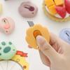 Mini Cute Utility Knife Kawaii Cat Paw Pocket Knife DIY Paper Cutter Express Box Envelope Opener Korean Stationery School Office