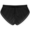 Mens Shorts Semi See-Through Sides Split Elastic Waistband Boxer Shorts Beach Shorts Swimsuits