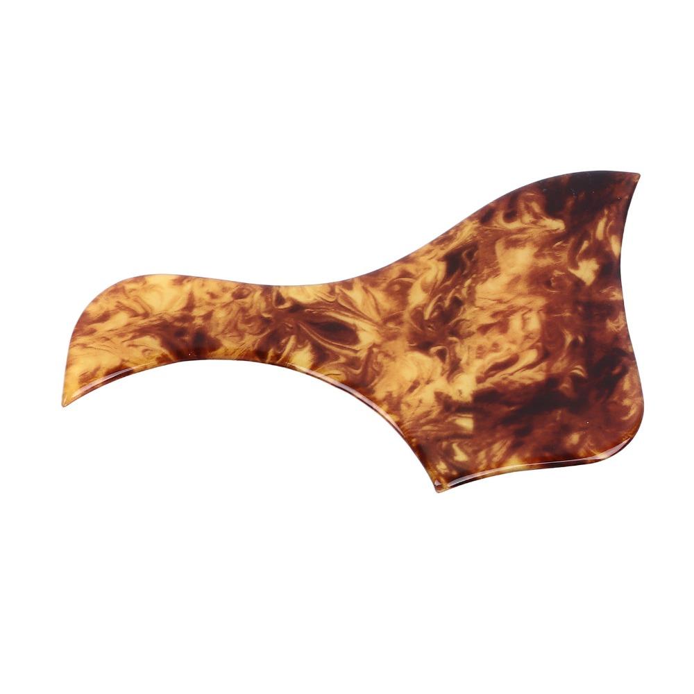 Thickened Guitar Pickguard Clear Amber Scratch Plate Acoustic Guitar Pickguard Acoustic Guitar