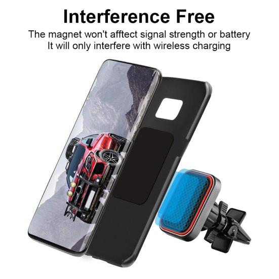 Вращение на 360 градусов Автомобильное воздуховыпускное отверстие Магнитный держатель в форме шара для мобильного телефона