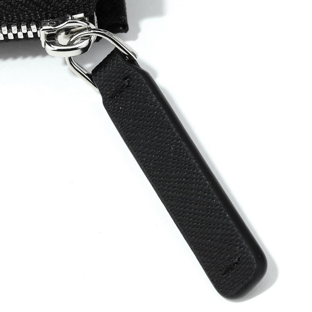 ARMANI Armani Coin Case Y4R500 Y138E 81072 Coin Purse with Key Ring Black Black [Item]