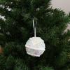 Flocking Xmas Tree Decor DIY Ice Cream Pendant Creative Candy Cane Ornament  Home Decor