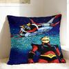Мультяшная Наволочка Rocket Punch Mazinger Z Новинка Наволочка Для Стула Дивана Домашний Декор Мягкая Наволочка На Подушку Подарок На День Рождения