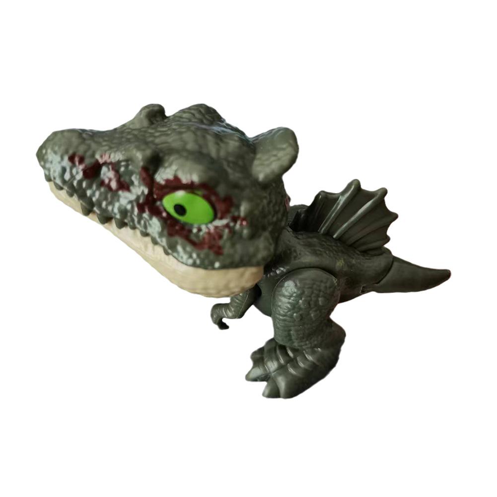 Укус руки и пальца динозавра хитрая модель тираннозавра подвижные яйца подарок смешная креативная игрушка с суставами M2U5