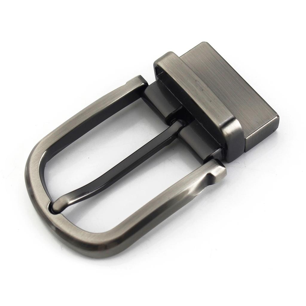 Men's Belt Head Pin Buckle Zinc Alloy Buckle Head Factory Spot Direct Batch 38mm Durable Pants Belt Buckle