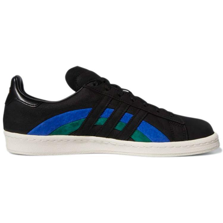 Book Works X Adidas Campus 80s Jazz Men Sneakers Black Core-Black Bold-Blue GW3246