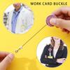 Gifts Work Name Tag Cute Nurses Swivel Clip Retractable Badge Reel Holder for Nurse ID Name