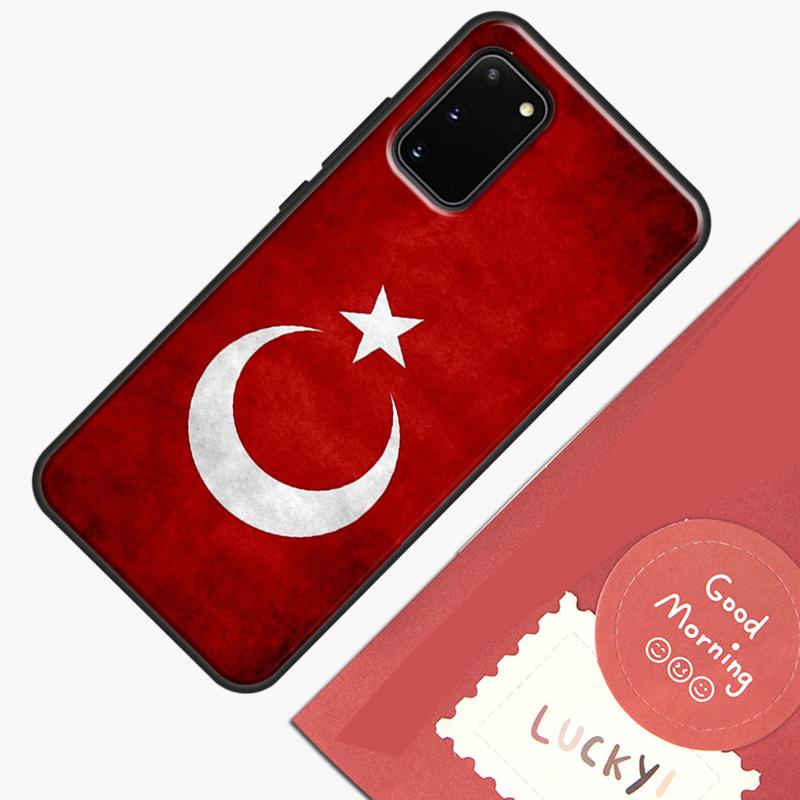 Республика Турция Реалистичный чехол для телефона с флагом для Samsung Galaxy S25 S26 Ultra S20 S21 S22 S23 S24 Plus S9 S10 S25 FE Защитный чехол