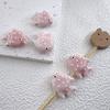 Кавайные Рыбки Керамические Бусины Цветные Волнистые Точки DIY Изготовление Украшений Поделки Прямое Отверстие Двусторонние Разделительные Бусины Ожерелье Серьги
