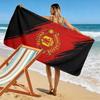 Пляжное полотенце с принтом Manchester United F, большое, мягкое, быстросохнущее, для пляжа, кемпинга, плавания