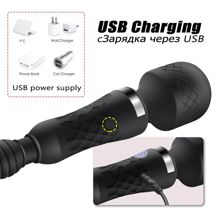 Мощный двойной фаллоимитатор AV-вибратор, женский мастурбатор для точки G, клитор, стимулирующий анальный шарик Serra, двойной мотор, мастурбатор, волшебная палочка, вибратор