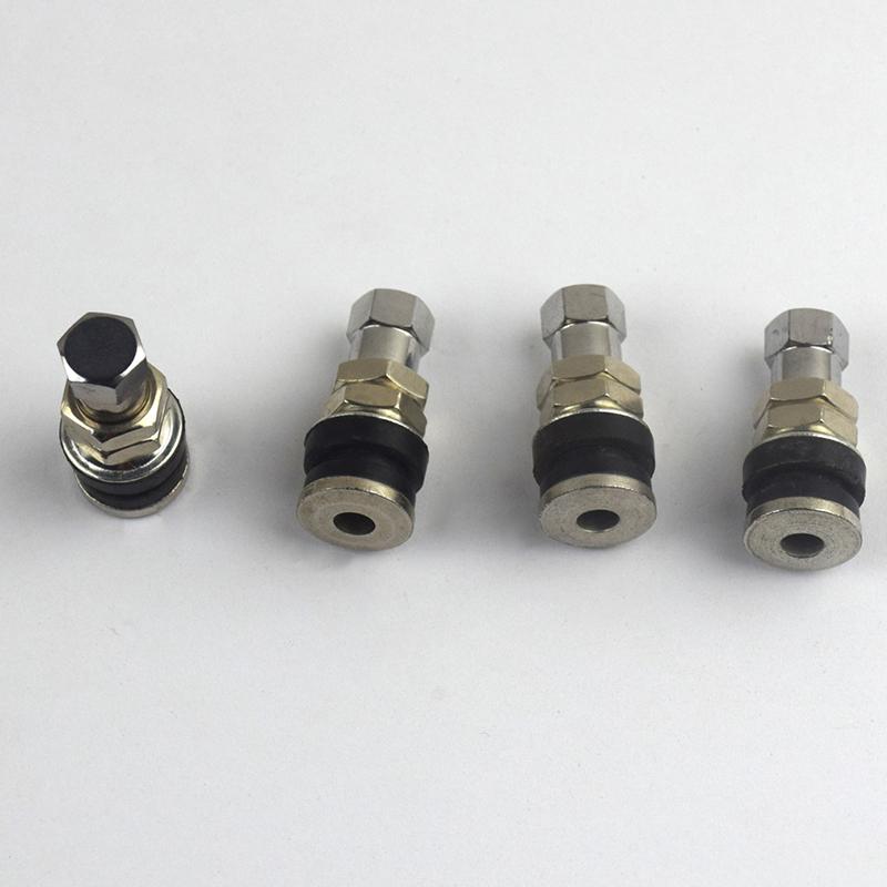 4 шт. Tr161 прямые стержни клапана для бескамерных шин для квадроциклов, скутеров и мотоциклов