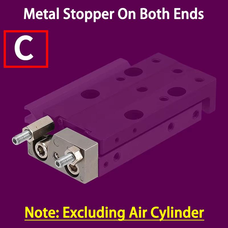 With Magnet Original MXJ Mini Single Axis Aluminum Alloy Air Sliding Table Pneumatic Cylinder MXJ4 MXJ6 MXJ8-5/10/15/2-C/CS/CT/P