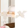 3PCS Expandable Wings Self Adhesive Key Hanger No Drilling Required Bat Shaped Key Hooks  Office Use